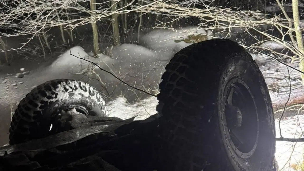 İnegöl’de cip uçuruma yuvarlandı: 5 yaralı