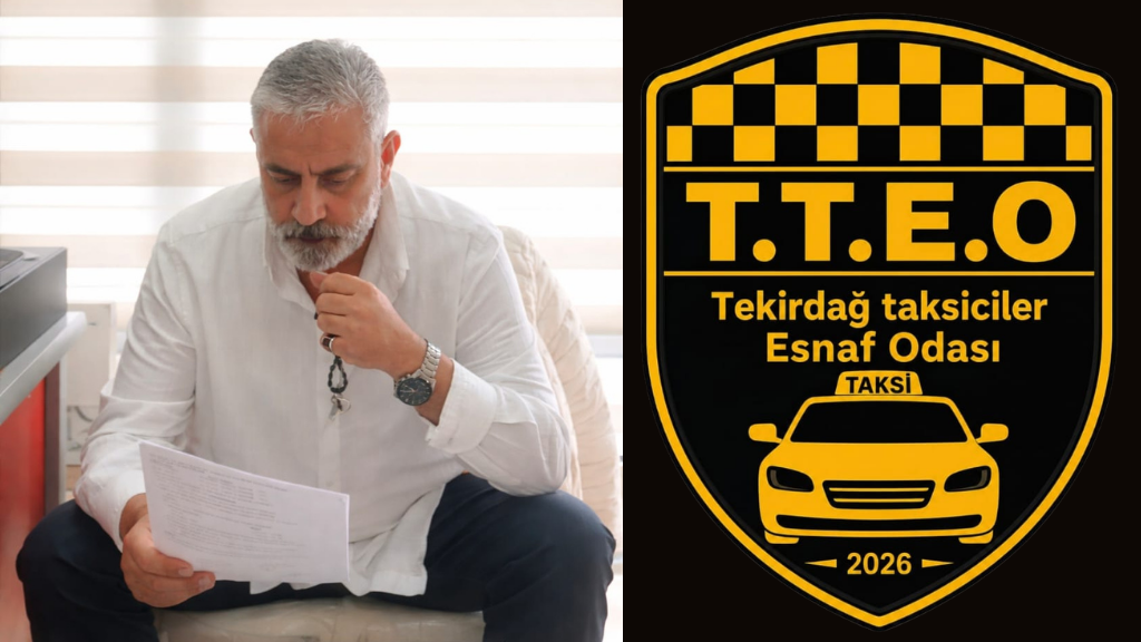 TEKİRDAĞ TAKSİCİLER ESNAF ODASI: “BU DÜZEN BÖYLE GİTMEZ”